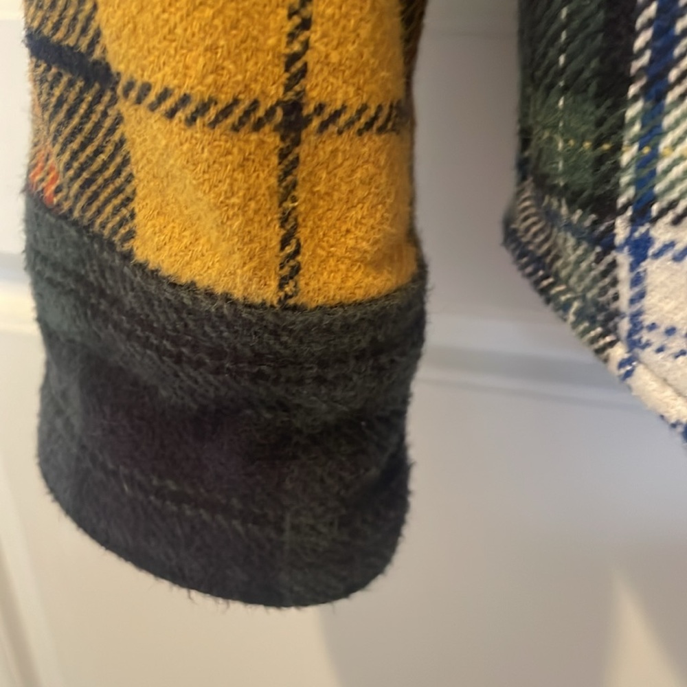 American Eagle Multi Colored Flannel Shacket - image 5